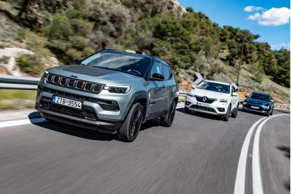 Jeep Compass e-Hybrid vs KIA Niro Hybrid vs Renault Arkana E-Tech